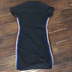 Striped Rainbow Dress